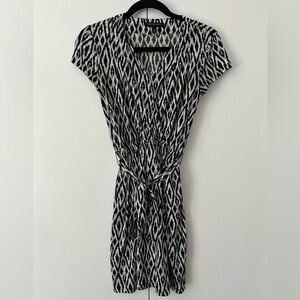 Banana Republic Ikat Print Wrap Dress